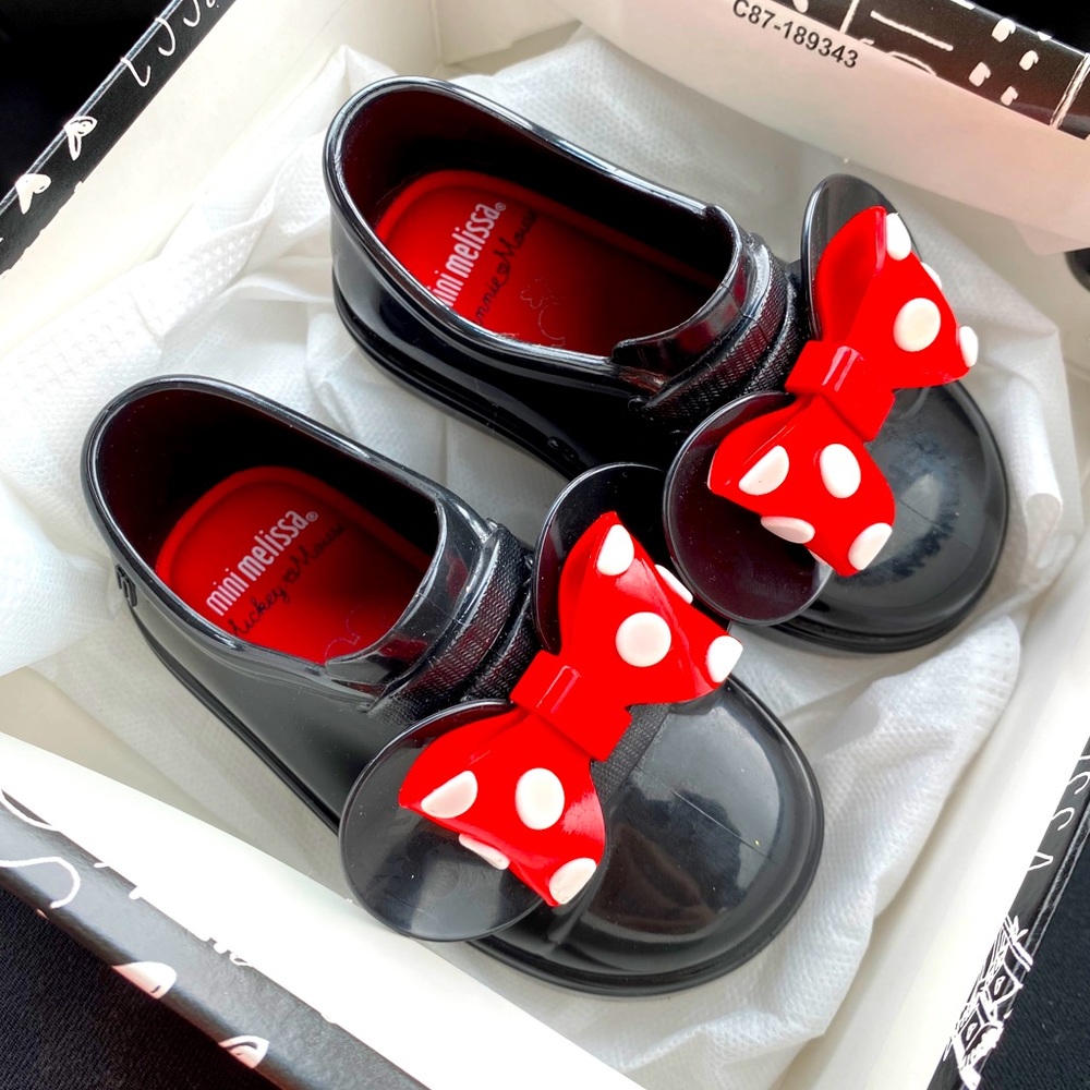 Mini Melissa Minnie Mouse shoes
